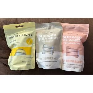 Lot Of (3) Joon x Moon Energize Coconut Champagne Shower Steamers (ee)